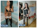 Dvě sexy kočičky alice a nikol